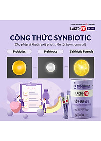60 Gói Men Vi Sinh Hàn Quốc LACTO-FIT SLIM Cải Thiện Đường Ruột, Hỗ Trợ Người Ăn Kiêng (60 gói x 2g)