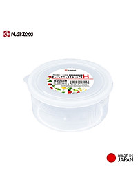 Hộp đựng thực phẩm 800ml (dạng tròn) dùng được lò vi sóng nội địa Nhật Bản