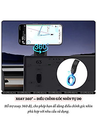 Giá đỡ điện thoại từ tính magnetic N52 cho xe hơi ô tô hiệu WIWU Mago Xoay 360 độ, keo 3M siêu chắc cho iPhone 16 15 14 13 12 Pro Max Plus S23 S24 S24 - Hàng nhập khẩu