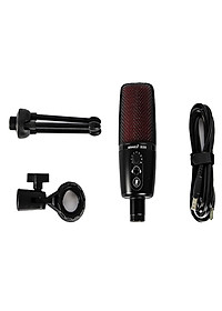 Micro thu âm cổng USB có Jack tai nghe Benmica B200 - Hàng chính hãng