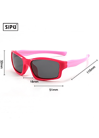 [Kèm Video] Mắt Kính Trẻ Em SiPU Chính Hãng MK06 Chống UV400 + Chống gãy - Bé Trai Bé Gái (Kèm Hộp Ô Tô)