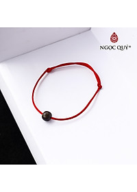 Nơi bán Vòng trầm tốc kết chỉ đỏ may mắn - Ngọc Quý Gemstones