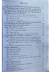 Bộ Luật Hình sự  - Bộ Luật Tố Tụng Hình Sự ( Sửa đổi, bổ sung năm 2025 )