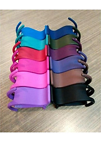 KẸP GẤP TÓC 5 RĂNG NHÁM NHIỀU MÀU GIAO MÀU NGẪU NHIÊN