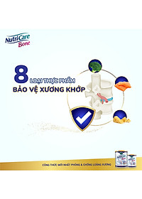 Sữa bột Nutricare Bone phòng chống loãng xương sụn khớp cho người lớn tuổi (850g)