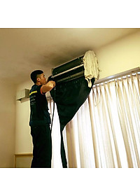 Súng xịt áp lực rửa xe vệ sinh máy lạnh tưới cây có chỉnh tia ren trong 13mm Smartpumps