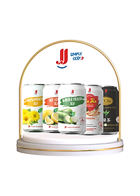 [Chính hãng] Lốc 6 Lon Hoa Cúc JJ (6 Lon x 300ml) - Thương hiệu Singapore