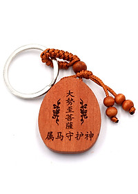 Combo 3 móc khóa gỗ Đại thế chí bồ tát