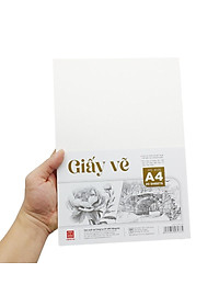 Bộ 20 Tờ Giấy Vẽ A4 300gsm - Hồng Hà 8136