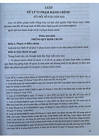 Luật Xử Lý Vi Phạm Hành Chính ( Sửa Đổi, Bổ Sung Năm 2025) Và Các Văn Bản Hướng Dẫn Thi Hành