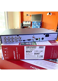Đầu ghi camera 8 kênh HDTVI  up to  4MP chuẩn nén H.265 Hikvision DS-7208HQHI-K1 - Hàng Chính Hãng