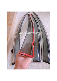 Vè che mưa Honda City 2014-2020 chỉ mạ crom,  chất liệu dày , đổi lại và hoàn tiền trong 30 ngày nếu không hài lòng
