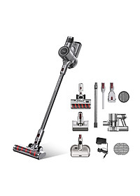 Máy hút bụi không dây Lock&lock ENV356GRY đa năng cầm tay 3 trong 1 (lau sàn, hút bụi, hút bụi giường nệm), động cơ BLDC (350W) - Hàng chính hãng