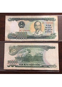 Tờ 50 ngàn đồng Việt Nam 1994, tiền xưa bao cấp sưu tầm