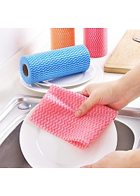 Cuộn Khăn Lau Nhà Bếp Đa Năng - GROFA (Giao màu ngẫu nhiên)