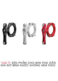 Pad gắn giá đỡ bình nước xe đạp chất liệu Nhôm lắp đặt ngang dọc cho đường kính 19-44mm - Mai Lee