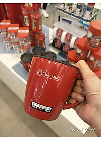 Cốc inox giữ nhiệt Cafe Mug 330ml có gioăng silicon  & nắp trượt chống tràn - Nội địa Nhật Bản