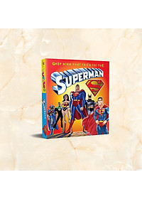 Combo Ghép hình phát triển trí tuệ Phương tiện giao thông - Động vật nuôi - Superman - Khủng long