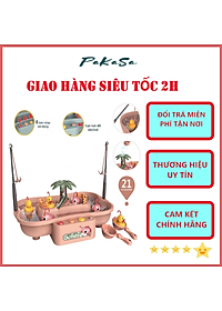 Bộ Đồ Chơi Câu Cá, Đồ Chơi Câu Vị  Dưới Nước Phát Nhạc Vui Nhộn Cho Bé PaKaSa - Hàng Chính Hãng 