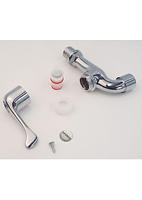 Vòi hồ nhựa ABS mạ Chrome Eurolife EL-HN03 (Trắng bạc)