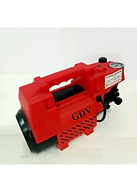 Máy rửa xe và xịt rửa đa năng GDV QXJ04-2 có chỉnh áp tặng kèm đầy đủ phụ kiện - Màu Ngẫu Nhiên - Hàng Chính Hãng