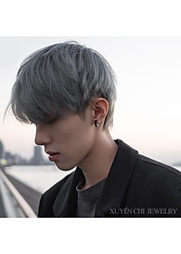  Khuyên Tai Nam Không Cần Bấm Lỗ - Bông Tai Kẹp Titan