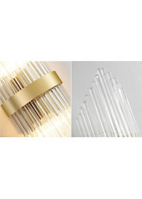 Đèn tường ZUDAN pha lê kiểu dáng độc đáo, trang trí nội thất sang trọng.