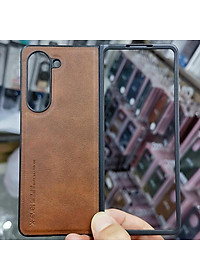 Ốp lưng da cho Samsung Galaxy Z Fold 7 / Z Fold6  chính hãng X Level cao cấp - Hàng chính hãng