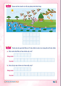 Combo Bài Tập Tuần Toán, Tiếng Việt Lớp 2 - Chân Trời Sáng Tạo - Học kì 1