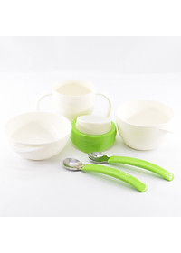 Bộ bát đĩa ăn dặm Berz - Hàng nhập khẩu