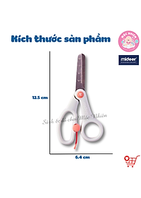 Đồ Chơi Cắt Giấy Thủ Công Tạo Hình Sáng Tạo 03 Cấp Độ - Mideer Lets Cut Paper cho Bé 3 4 5 Tuổi