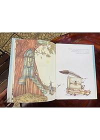 [Bìa cứng có áo, in màu toàn bộ]  Người Bán Hạnh Phúc - Davide Calì - Marco Somà minh họa - Crabit Kidbooks