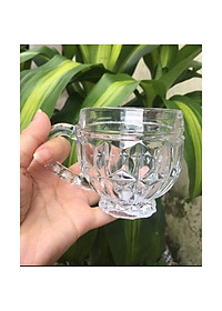 Bộ 6 Ly Thủy Tinh Có Quai Cầm Hàng Cao Cấp 180ML - HÀNG CHÍNH HÃNG MINIIN