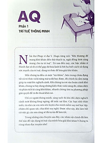 Sách Những Câu Chuyện Bồi Dưỡng Chỉ Số Năng Lực Vượt Khó AQ