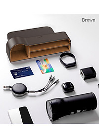 Khay để đồ khe ghế xe hơi, ô tô hàng chính hãng Baseus