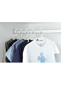 Set 5 chiếc móc áo xoay vuông Hara 175 hàng cao cấp - giao màu ngẫu nhiên