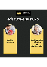 GO CO Q10 160MG 30 VIÊN - Viên uống bổ tim nhập khẩu chính hãng GO Healthy New Zealand