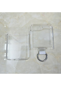 Ốp lưng cho Galaxy Z Flip 5 Likgus trong có ring- hàng chính hãng