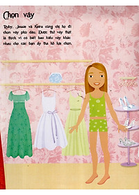 Sách Dán Hình Sáng Tạo Trang Phục Búp Bê - Phù Dâu Xinh Đẹp