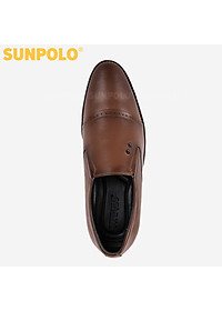 Giày Nam Da Bò Công Sở SUNPOLO SPH309 (Đen, Nâu bò)