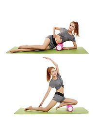 Con lăn Yoga Massage Foarm Roller, ống trụ lăn xốp thể thao giãn cơ có gai roam rollet cao cấp, ống lăn giãn cơ - Chính hãng DoDoDios
