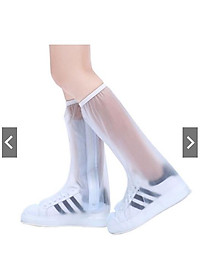 Ủng/ Bọc Giày đi mưa cao cổ trắng - Đồ phượt.