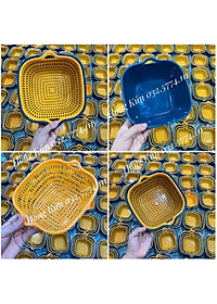 Sét 6 Rổ Chậu Nhựa PP Tiện Dụng Cho Nhà Bếp Hàng Loại 1