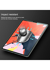  Miếng dán màn hình kính cường lực cho iPad Pro 11 inch 2020 / iPad Pro 11 inch 2018  hiệu Nillkin Amazing H+ Pro (mỏng 0.2 mm, vát cạnh 2.5D, chống trầy, chống va đập) - Hàng chính hãng