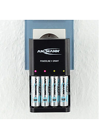 Bộ sạc Pin ANSMANN POWERLINE 4 Smart - Hàng Nhập Khẩu