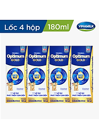 48 HỘP SỮA BỘT PHA SẴN OPTIMUM GOLD 180ML