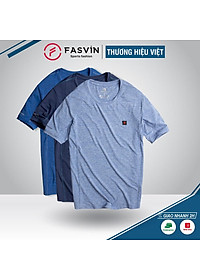 Áo Phông Nam Thun Lạnh Cao Cấp FASVIN TS20237.HN Dáng Thể Thao Vải Mềm Mát Co Giãn Tốt