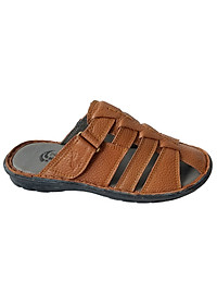 Dép Nam Bít Đầu BIGGBEN Da Bò Thật DN357