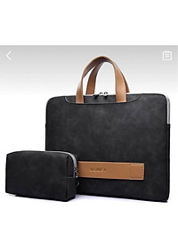 Túi xách da, cặp xách da chống sốc cho macbook, laptop, surface cao cấp