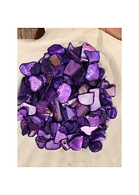 Cát xà cừ chống cháy cho vỏ ốc xà cừ Chakra 7 màu